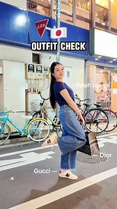 10K views · 138 reactions | Keeping it simple with a touch of blue  #reels #ootd #japan | Vena Roshiena | Facebook