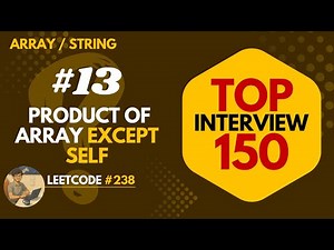 13. Product of Array Except Self – LeetCode 238 ⚡ Prefix–Suffix, Zero Handling & O(1) Space Strategy