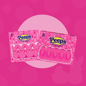 Your favorite 🐥🐥 and 🐰🐰 are back and dressed in their NEW Easter best! Keep your PEEPers peeled this Spring for new PEEPS Chicks & Bunnies packaging on shelves now 💜💛 | PEEPS
