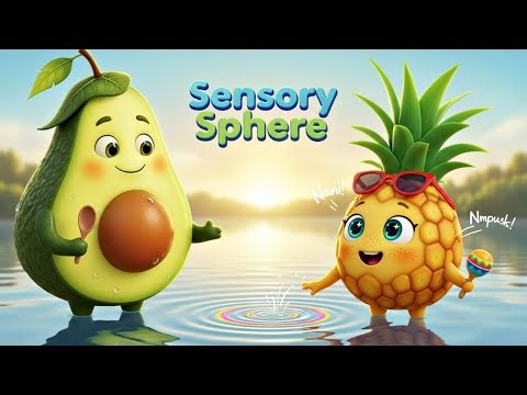Baby Sensory Visual Stimulation Video – High Contrast Shapes & Gentle Melody