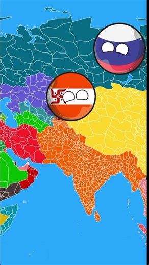 Russia's Bold Move: Reviving the Soviet Union in Countryball Form!#shorts#countryballs#akhandbharat