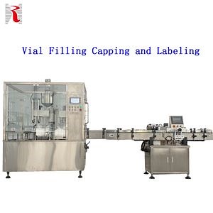 [Hot Item] Automatic Vial Powder Filling Equipment Glass Vial Filling Stopper Capping Sealing Machine for Lyophilized Powder