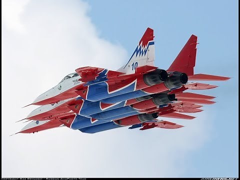 Great performance of the Swifts Russian MiG-29 Display Team!