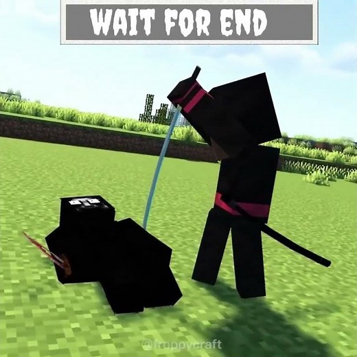 ninja killer #villager #dweller #minecraft #like #suscribe