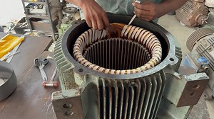 Handcrafting Huge Motors from Coil to Final Test