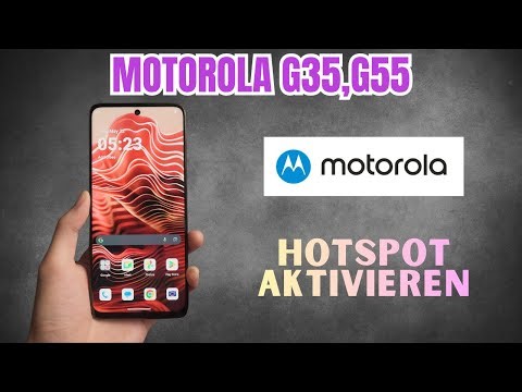 Motorola G35,G55 - HotSpot aktivieren • 📱 • 📲 • 📶 • Anleitung (neu)