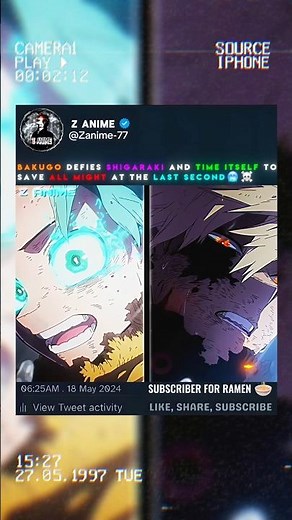 Bakugo Explodes Past His Limits To Saves All Might 🥶🔥 #myheroacademia #mha #anime #animeedit