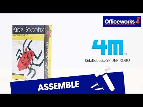 4M KidzRobotix Spider Robot Assembly