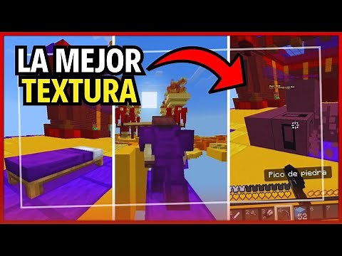 🔥 LA MEJOR TEXTURA Para BEDWARS En MINECRAFT ES ESTA!