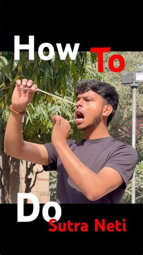 How to Do Sutra Neti…🔱❤️