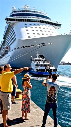 141K views · 56 reactions | Cruise Ship Loses Control — Narrowly Avoids Dock Collision! | Ship Disaster | Facebook