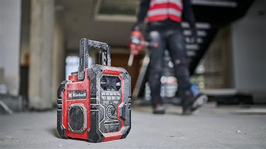 Einhell Akku-Baustellenradio TE-CR 18 Li DAB+/FM/BT