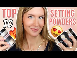 My Top 10 FAVORITE Setting Powder for Mature Skin | 2021
