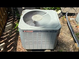 1995 Trane XE1000 Weathertron Heat Pump - Startup & Run