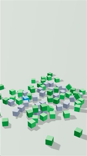 Camping Tent Explosion - Voxel Block Collapse Animation