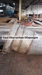 Tutorial ukur cyclone dilapangan #tutorial #welding #cyclone #fabrication | Bang Zaen