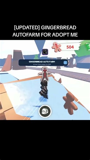 NEW ADOPT ME GINGERBREAD AUTOFARM🎄 #adoptmeroblox #script #roblox #adoptmeroblox #adoptmepets