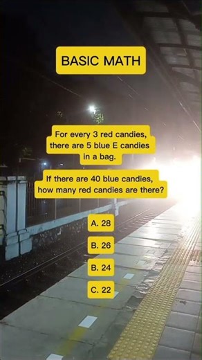 BASIC MATH How many red candies are there?