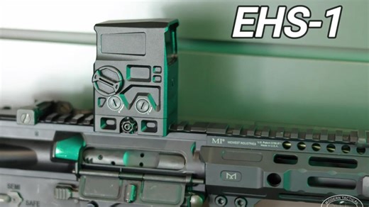 完整评测： DOT EHS-1，一款可替代 Eotech的高底座瞄准镜。