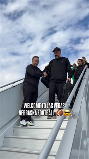 SRS Distribution Las Vegas Bowl on Instagram: "Welcome to Las Vegas, Huskers! @huskerfootball 🤩 #LVBowl #GBR #BowlSeason"