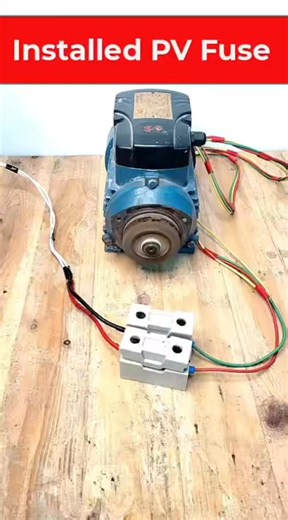 5.1K views · 25 reactions | PV Fuse installed motor line #electrician #Automation #motor #Industrial | Resonance Automation | Facebook