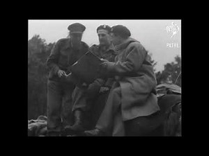 25th September 1944 General Brian Horrocks, Col.Stanley Christopherson, Major Jack Holman Beek NL