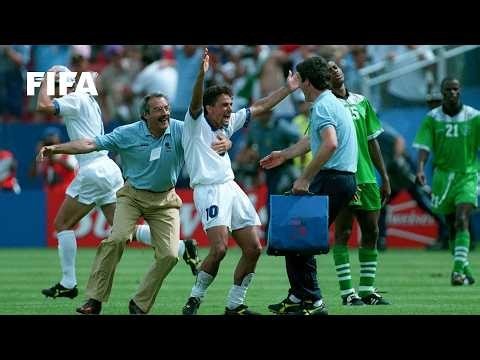 1-Minute Match: Roberto Baggio's Italy vs Nigeria | 1994 FIFA World Cup