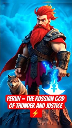 PERUN — The Russian God of Thunder and Justice ⚡ #moralstories #russianmythology #perun