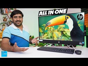 HP 27 i3 12th Gen All in One PC Unboxing & Review 2023⚡Best All In One Under 55K [HIndi]🔥
