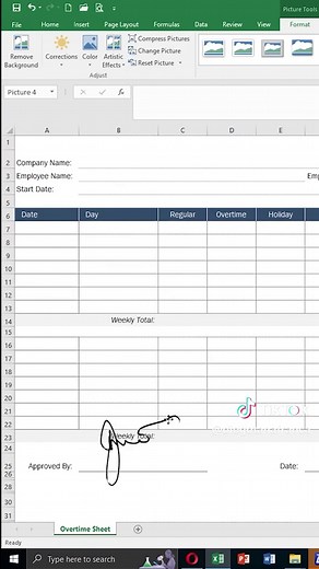 How to Insert Transparent Signature in Excel (Easy Steps)