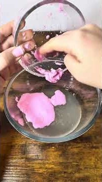 How to make slime without glue,without activator #slime #slimewithoutborax #slimewithoutactiva #vlog