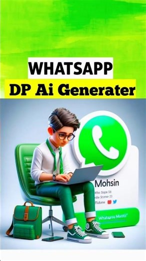 whatsapp DP Ai Generator!#shortsfeed #whatsapp