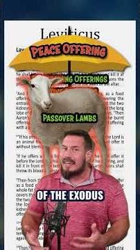 The Peace Offering Was Actually a Shared Meal 🍽️