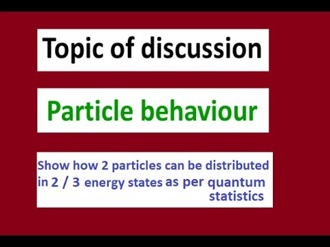 Application of quantum statistics