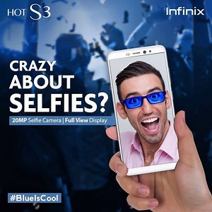 132 reactions · 3 comments | Looking for the most kickass selfie phone under 10k? With a powerful 20MP Selfie Camera, #InfinixHOTS3 is your best bet. Now in Cool Blue. #BlueIsCool Buy now: bit.ly/2H6lQvW | Infinix Mobile | Facebook