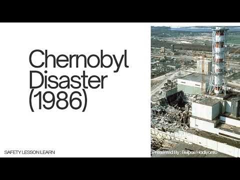 HSE Lesson Learn : Chernobyl Disaster (1986)