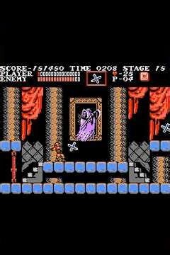 Ultimate Castlevania - Nes Hack - Death