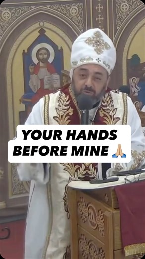 2.1K views · 102 reactions | Full sermon is up on Saint Monica’s YouTube Channel titled “Why you don’t see blessings”  | FrPaul Baky Mikhail | Facebook