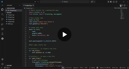 #python #tkinter #gui #technology #codingjourney #studentdeveloper #artificialintelligence | Rahul Gupta
