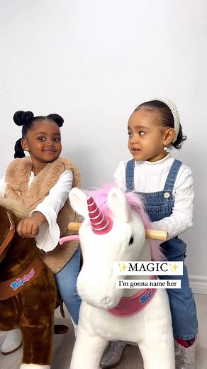Gallop into a world of imagination with #ponycycle ride-on ponies @thisismyramae @iambeautifulbeauty 💕💕 #RideOnPony #ImaginativePlay #torontokids #torontoinfluencer | PonyCycle