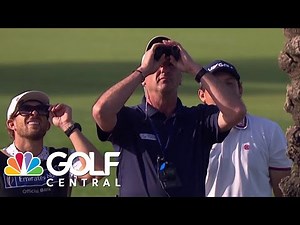 What happened on Patrick Reed's tree shot in Dubai? | Golf Central | Golf Channel