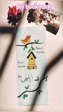 easy bookmark drawing #cardcreations #drawing #art #diy