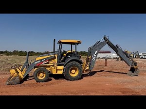 How To Change Pattern Control On John Deere 410K Backhoe Loader