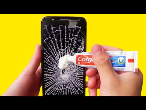 Comment réparer l'écran cassé de mon Téléphone ?/ Enlever les fissures sur l'écran de mon téléphone