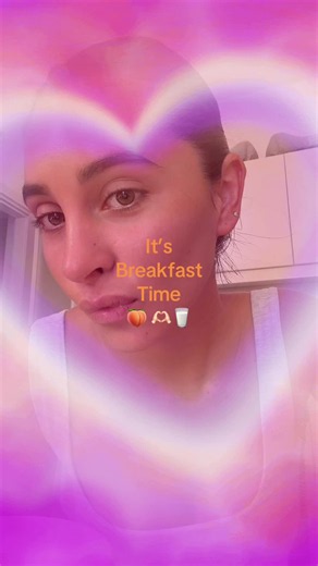 It’s Breakfast Time 🥛🍑 – Che Bello Momento di Colazione