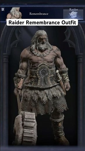 Raider Remembrance Outfit #nightreign