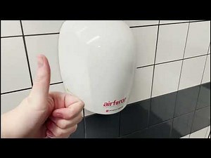White Phs WH WD Airforce Hand Dryers in the Male and Disabled Toilets @ Exeter Central Station