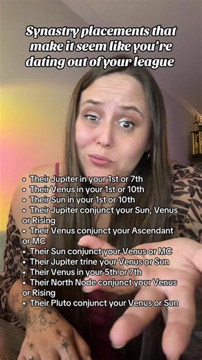 Synastry placements that make it seem like you’re dating out of your league