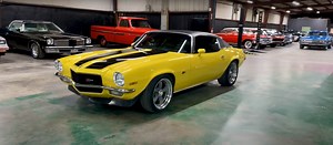 1970 Chevy Camaro Has Daytona Yellow Cloaking, Cannot Hide Modern Goodies