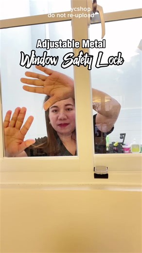 Adjustable Metal Window Safety Lock Sliding door lock #metallock #slidingwindowlock #safetylock #slidinglock